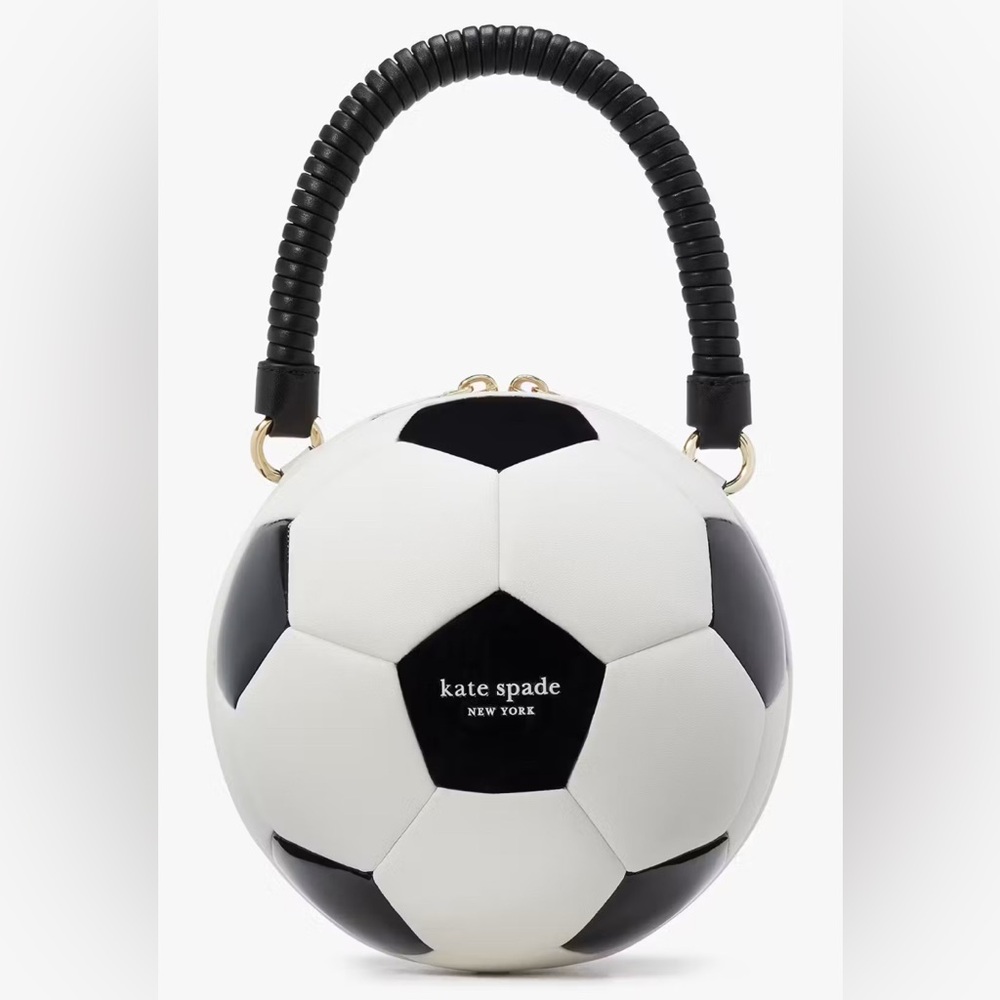 FACTORY SEALED! Kate Spade ♠️ Kick Off 3d Soccer Ball ⚽️ Bag